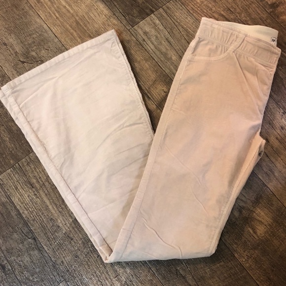 Free People Pants - Free People Tan Corduroy High Waisted Bell Bottoms